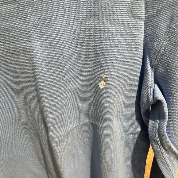 Light blue polo sweater - Picture 2 of 3